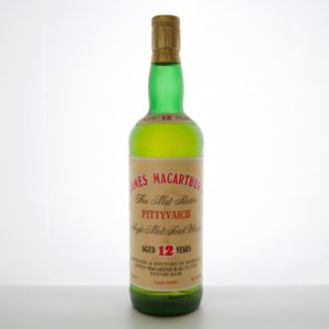 Pittyvaich 12 Year Old James Macarthur 1980s