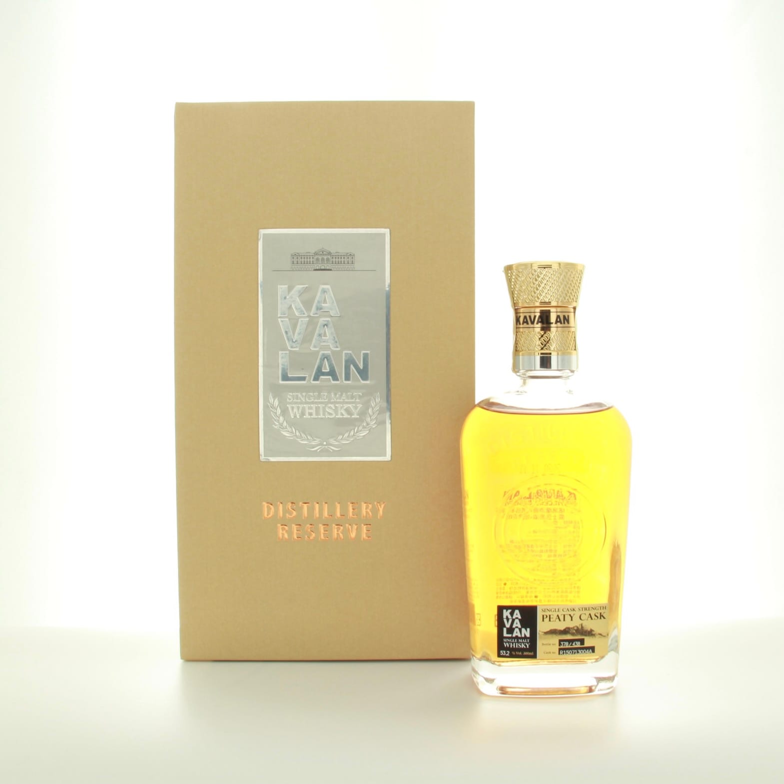 Kavalan – Distillery Reserve (Peaty Cask) 30cl 53.2% Taiwan Whisky