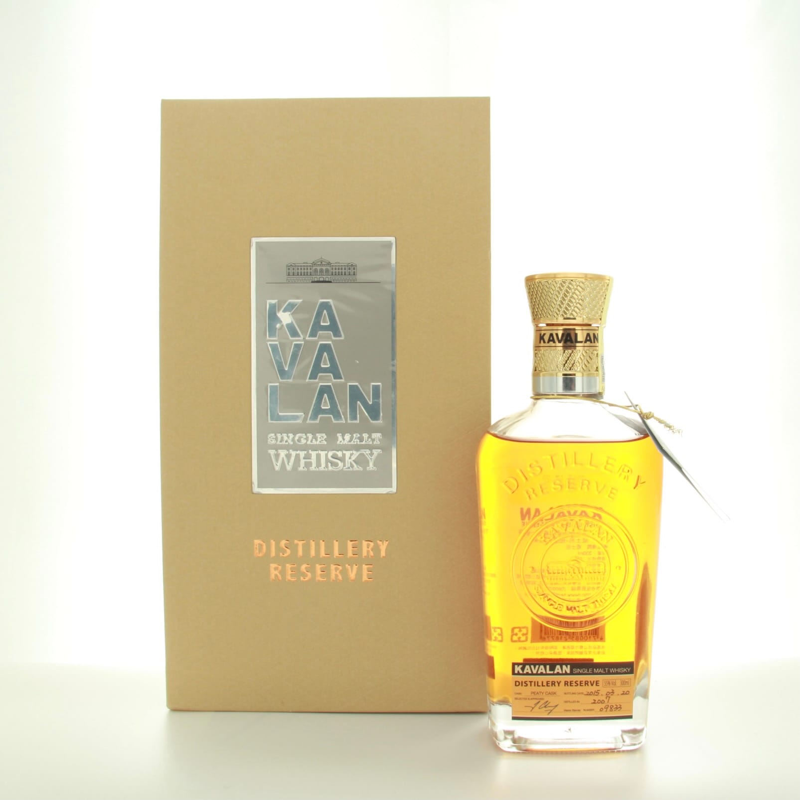Kavalan – Distillery Reserve (Peaty Cask) 30cl 55% Taiwan Whisky
