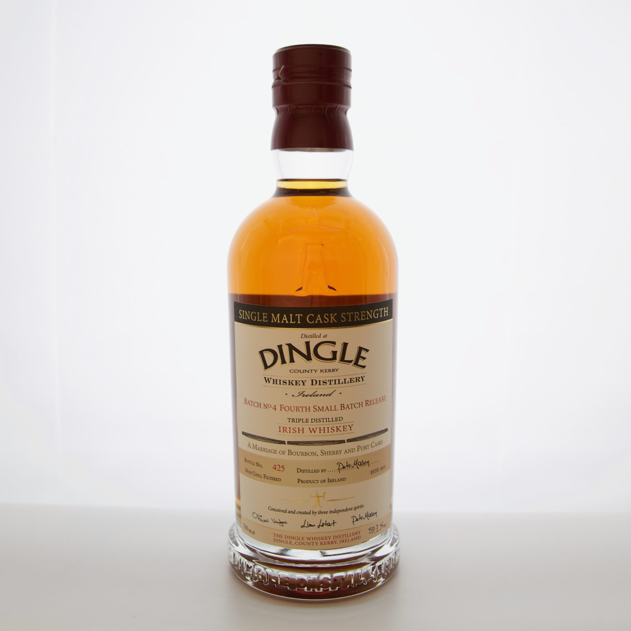 Dingle Single Malt Cask Strength Small Batch No.4 70cl 58.3% Ireland Whisky