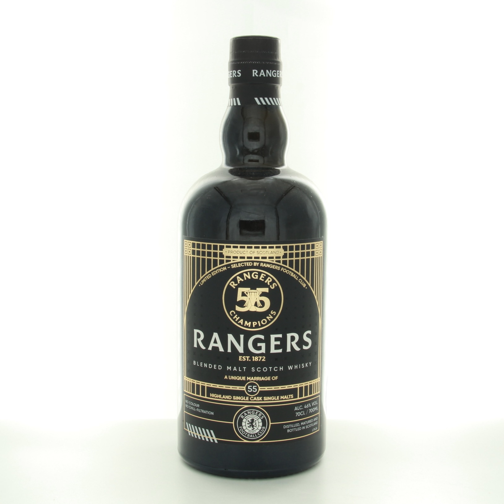 Rangers Champions 55 70cl 46% Whisky Scotland