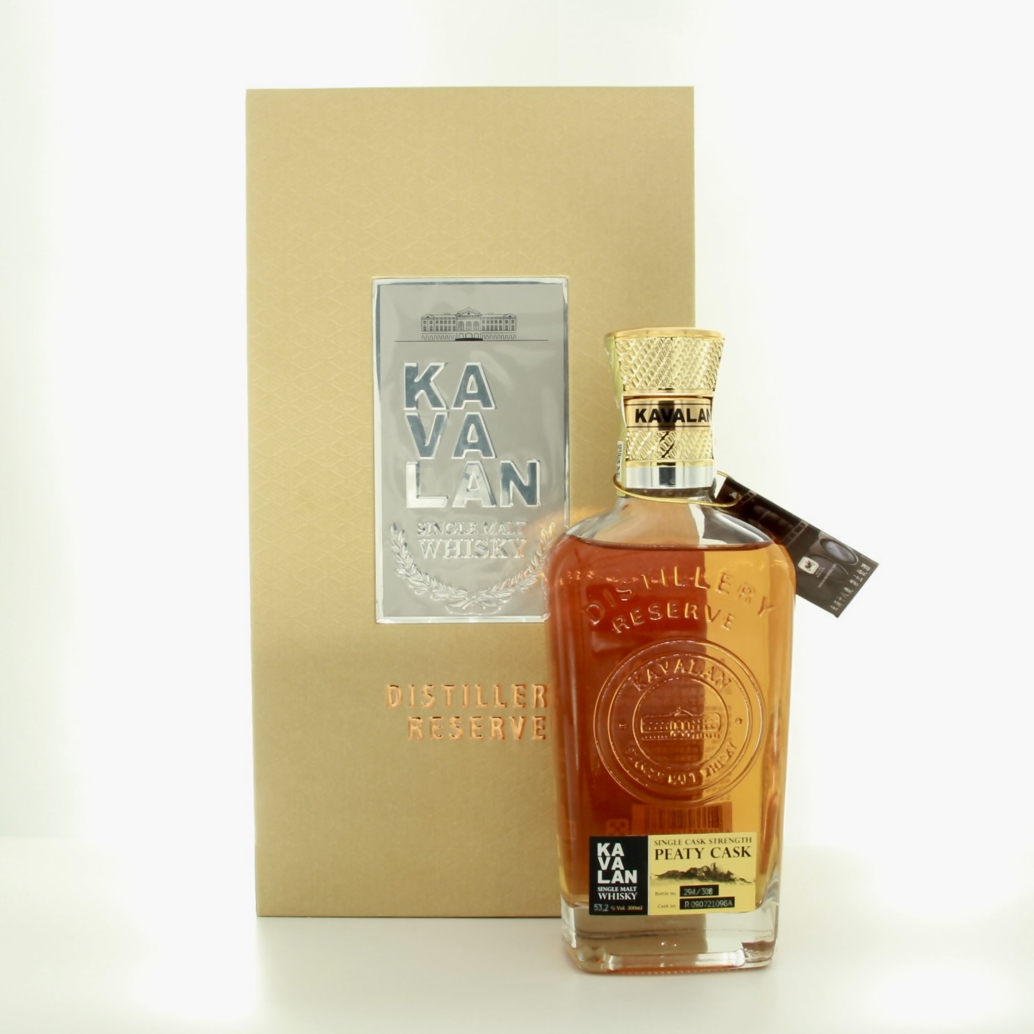 Kavalan – Distillery Reserve (Peaty Cask) 30cl 53.2% Taiwan Whisky 
