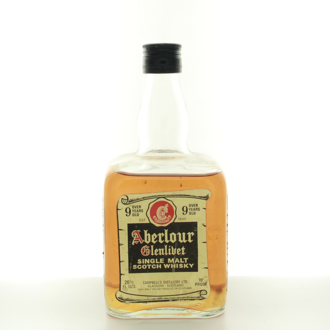 Aberlour 9 Year Old 75.7cl 40% 70 Proof% Whisky Scotland Speyside