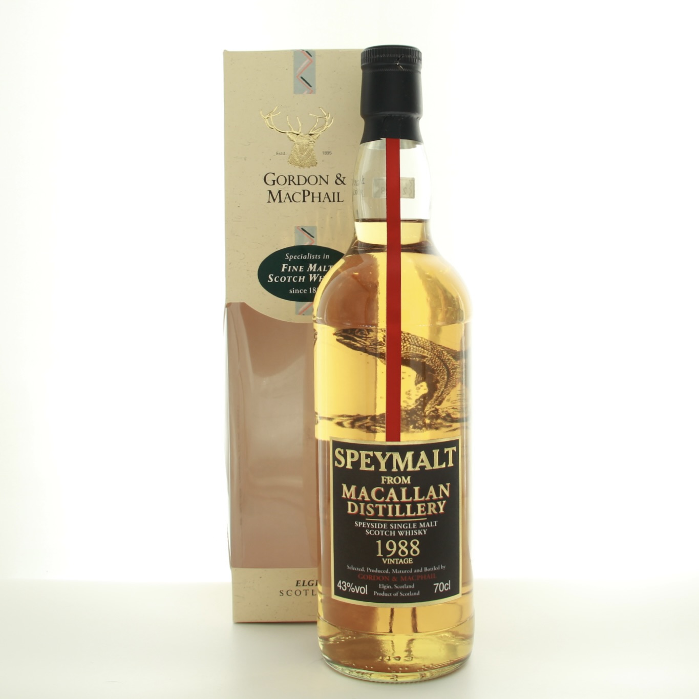 Macallan 1988 Vintage Speymalt 70cl 43% Whisky Scotland Speyside
