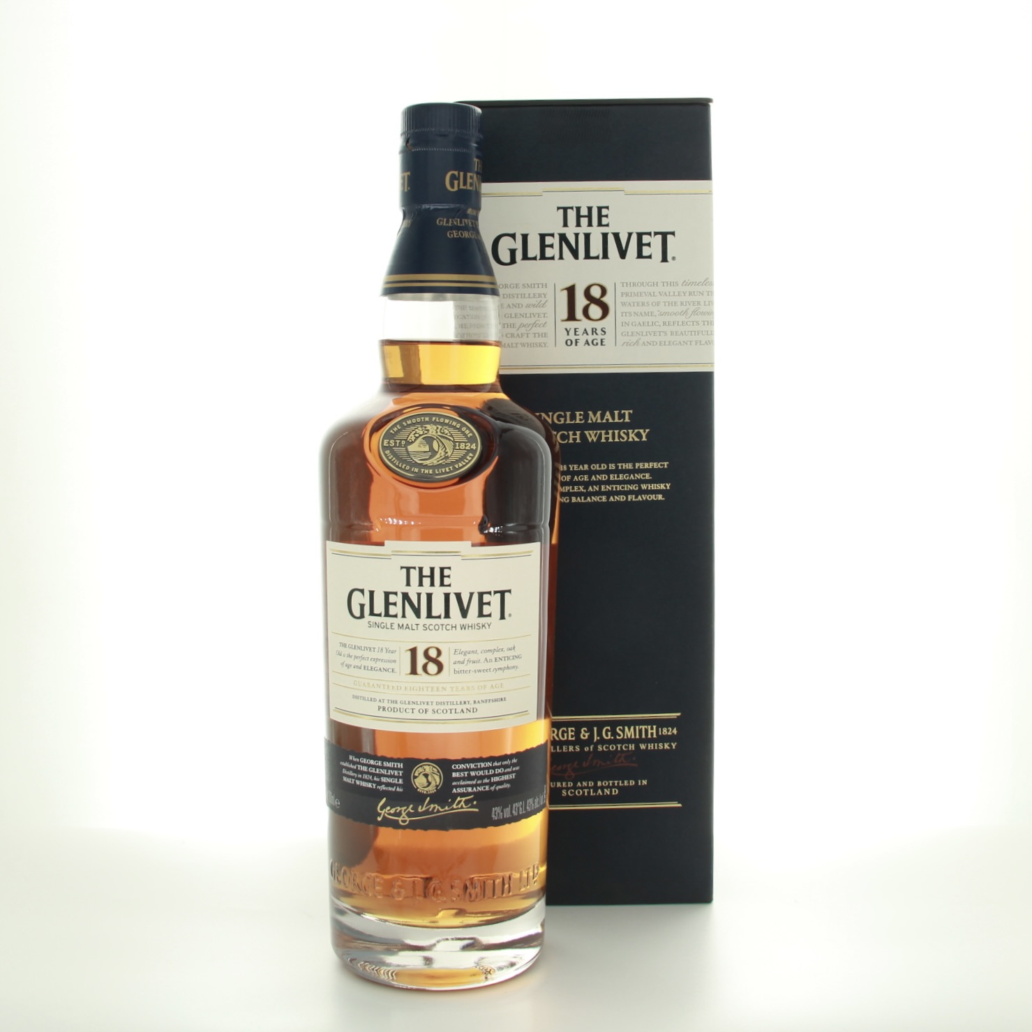 Glenlivet 18 Year Old (2017 Edition) 70cl 43% Whisky Scotland Speyside