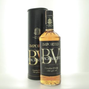 Black Velvet Imported Canadian Whisky 1979