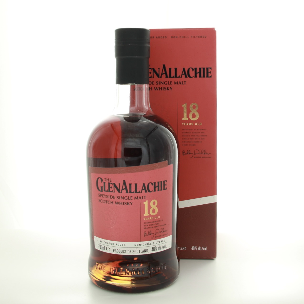 GlenAllachie 18 Year Old 70cl 46% Scotland Speyside Whisky