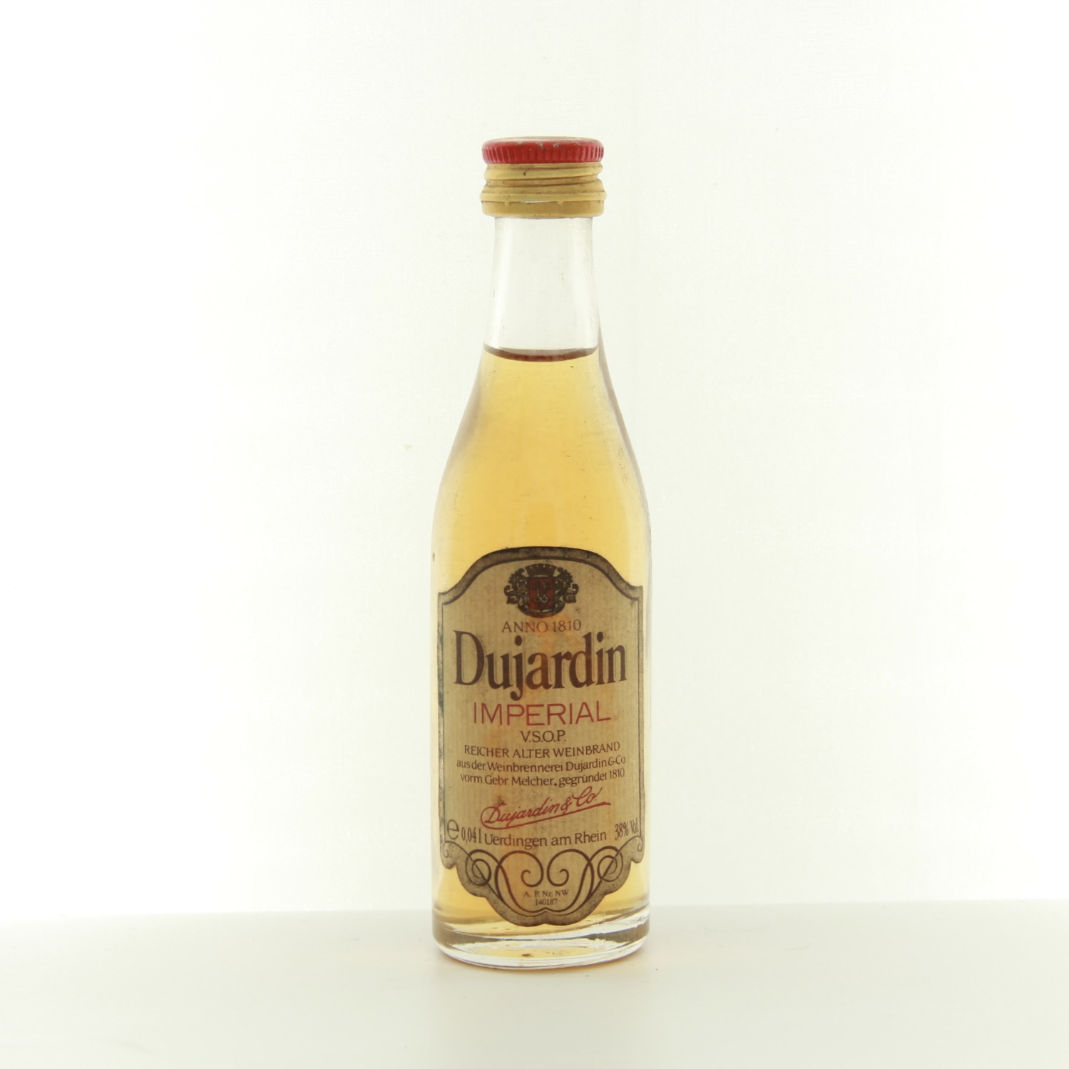 Dujardin Imperial VSOP Brandy Miniature 4cl 38% Whisky 