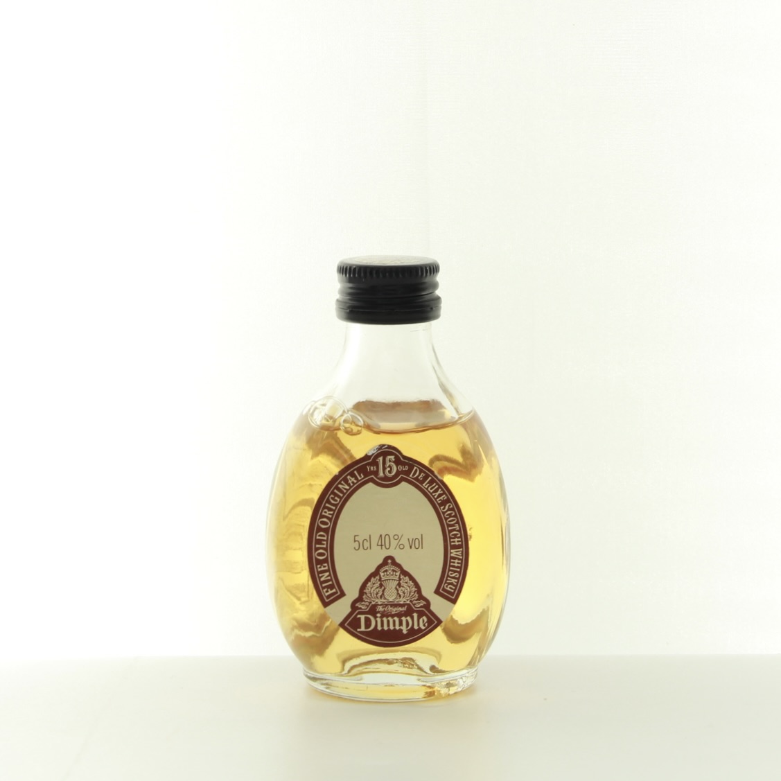 Dimple 15 Years Old De Luxe Miniature 5cl 40% Scotland Whisky 