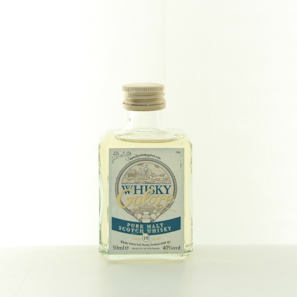 Whisky Galore 10 Years Old Miniature 5cl 40% Scotland Whisky 