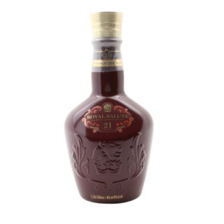 Royal Salute 21 Year Old The Signature Blend Ruby Flagon (2024) â Royal Salute whisky bottle