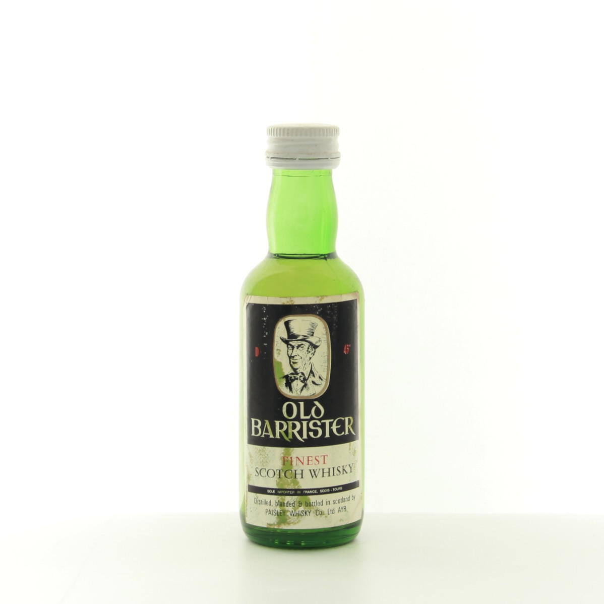 Old Barrister Finest Scotch Whisky Miniature 4.5cl 43% Scotland Whisky