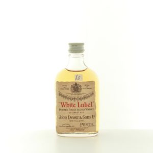Dewar’s "White Label" (1970s Edition) Miniature