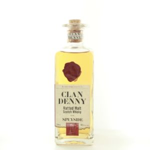 Clan Denny Speyside Glass Decanter (1980s Edition)