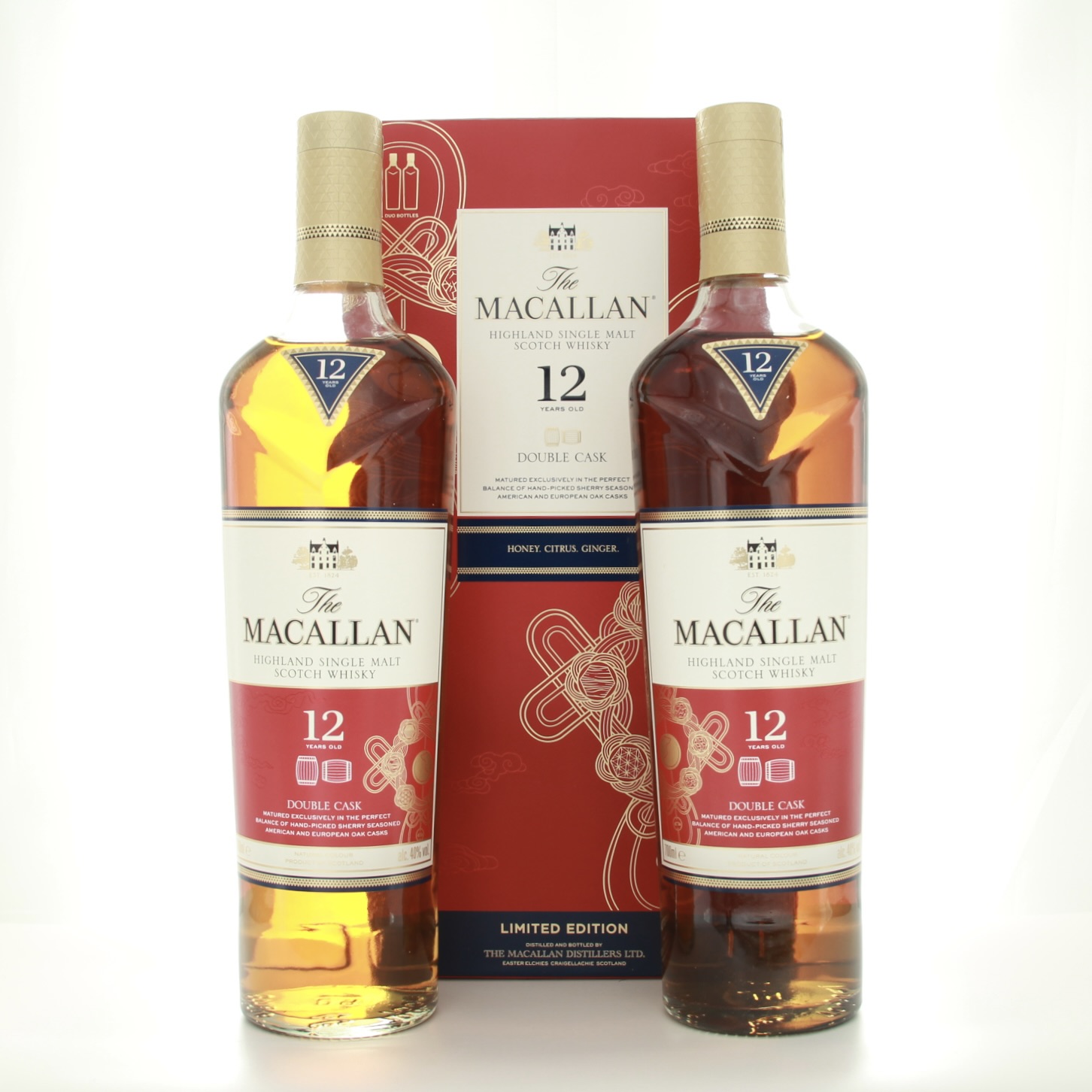 The Macallan 12 Year Old Double Cask Year Of The Rat 140cl 70cl 40% Whisky Scotland Speyside