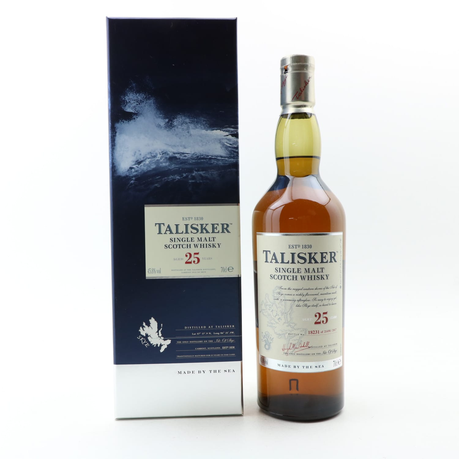 Talisker 25 Year Old 2017 Release Whisky
