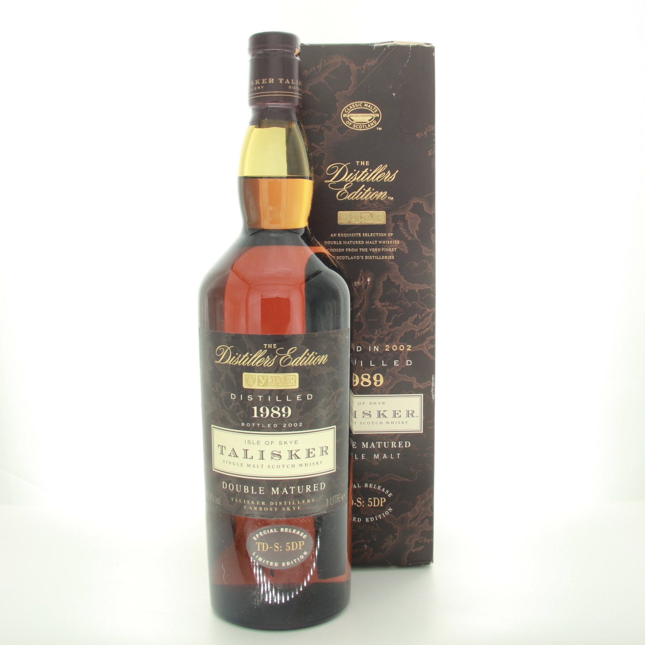 Talisker The Distillers Edition 1989 1lt 100cl 45.8% Islands Scotland Whisky 