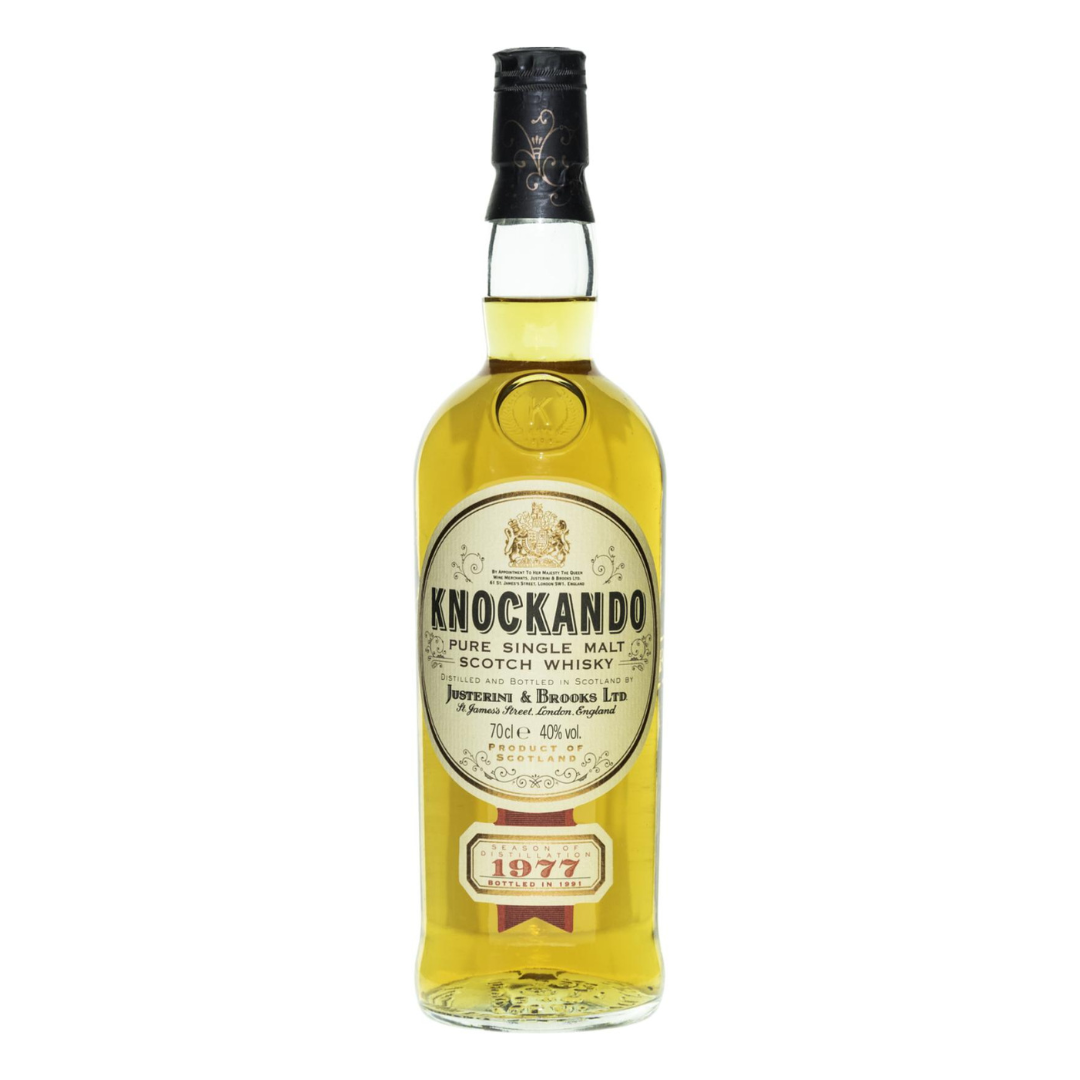 Knockando by Justerini & Brooks 1977 70cl 40% Scotland Whisky