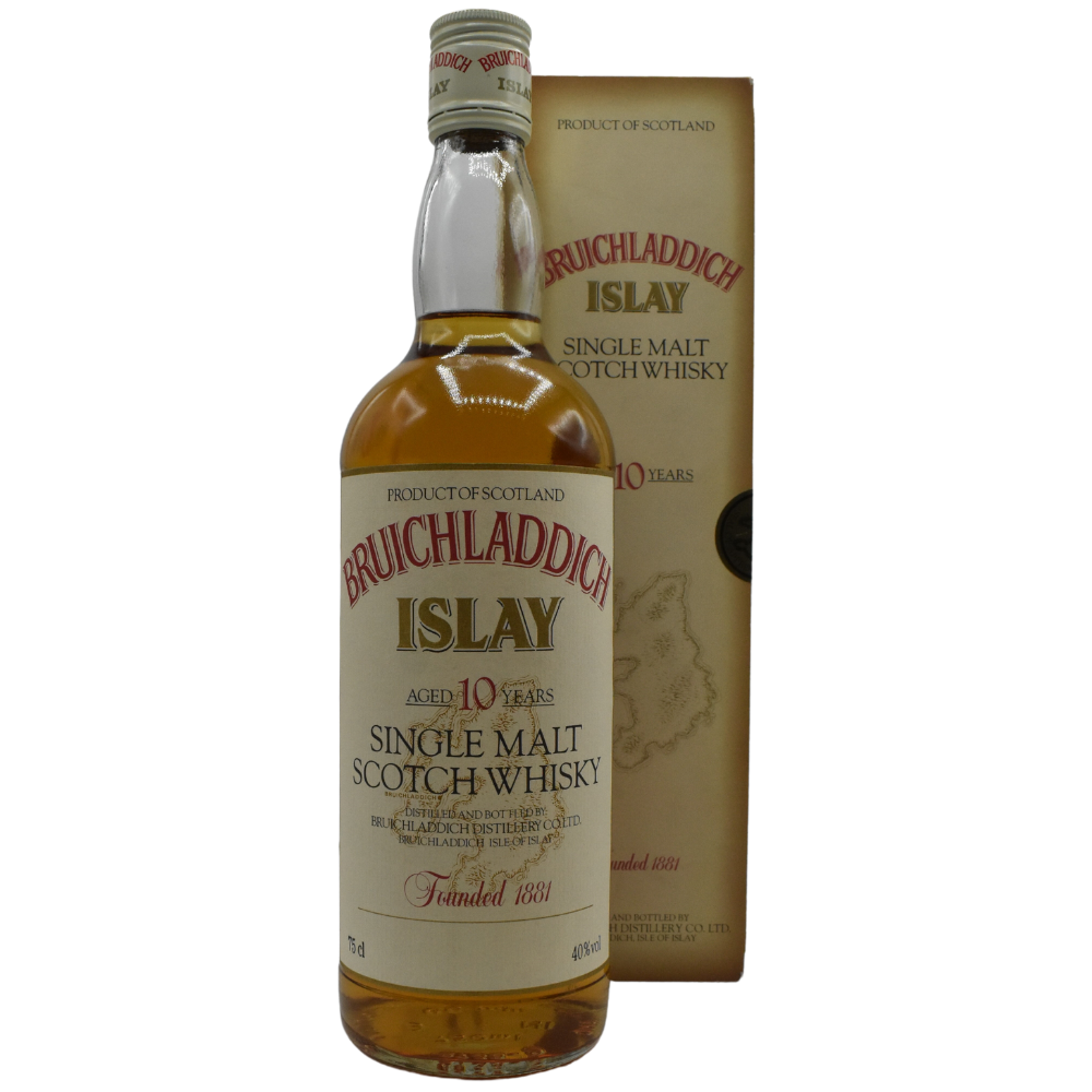 Bruichladdich 10 Year Old (1980s Edition) 75cl 43% Islay Scotland Whisky