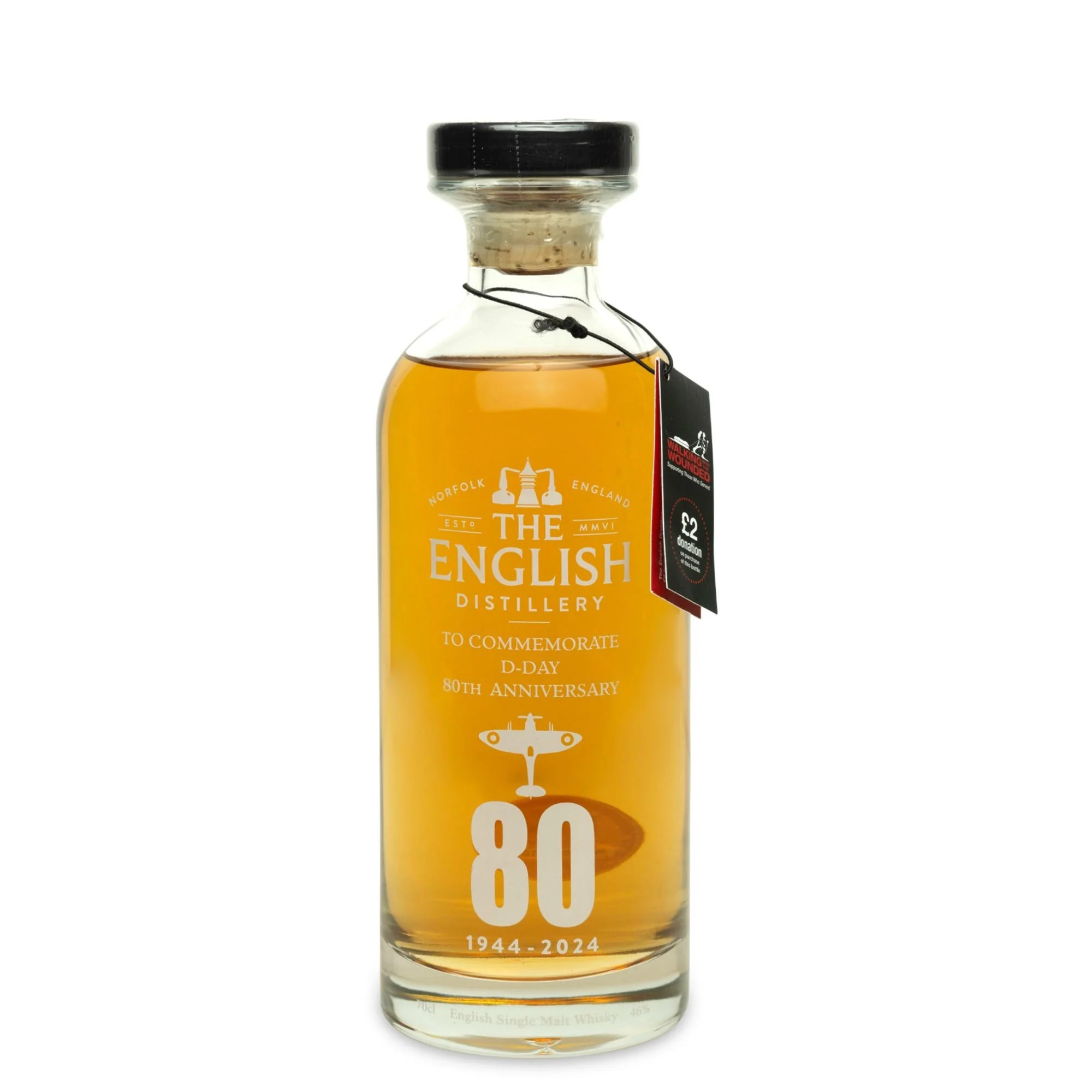 The English Whisky D Day 80th Anniversary 70cl 46% England Whisky