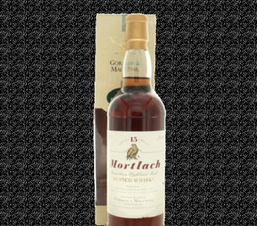 Mortlach 15 Year Old – Gordon & MacPhail Bottling (Early 2000s Bottling) â Mortlach whisky bottle