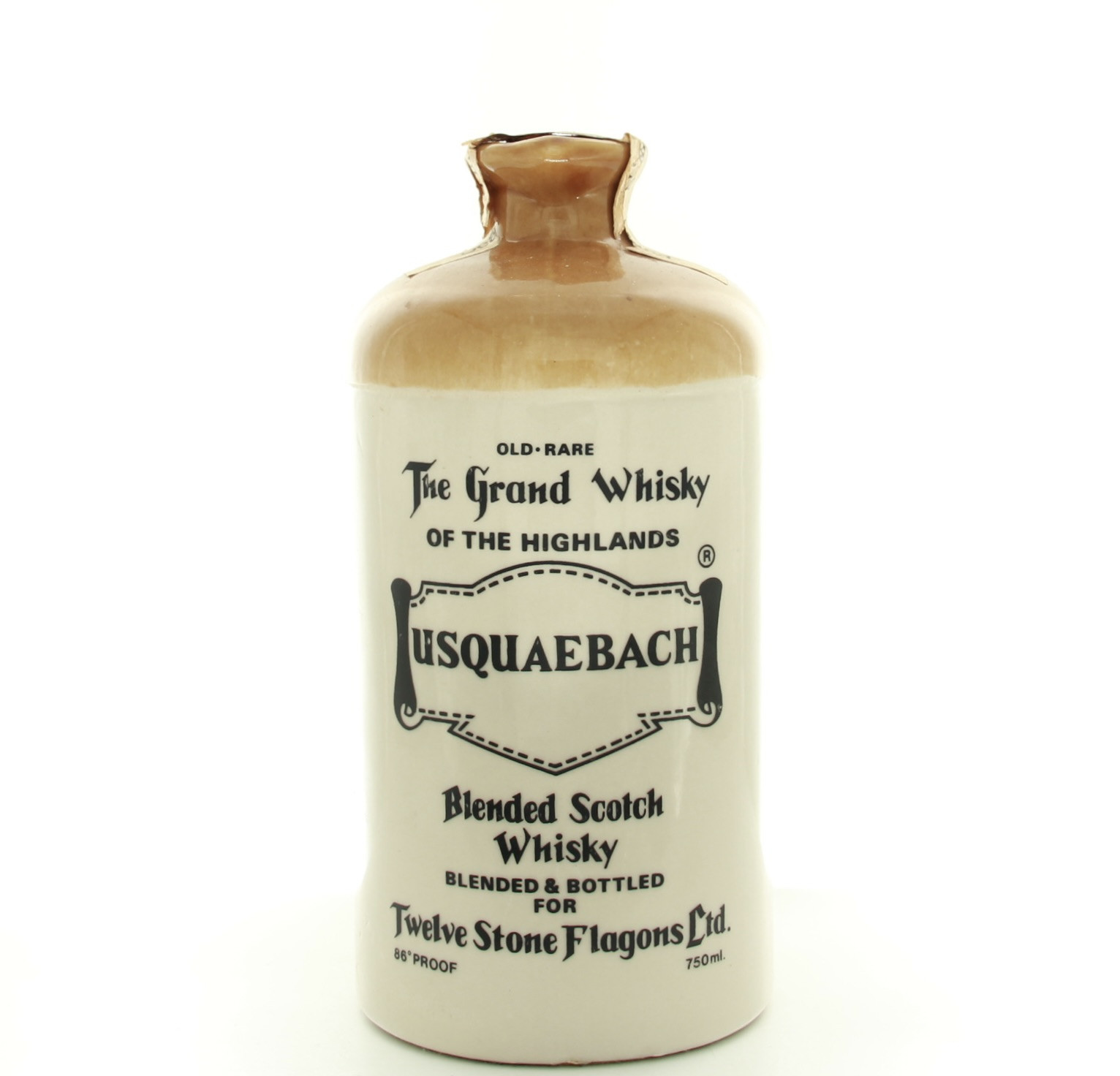 Usquaebach: The Grand Whisky of the Highlands (Late 1950s) 75cl 86 Proof% Blended Scotland Whisky 