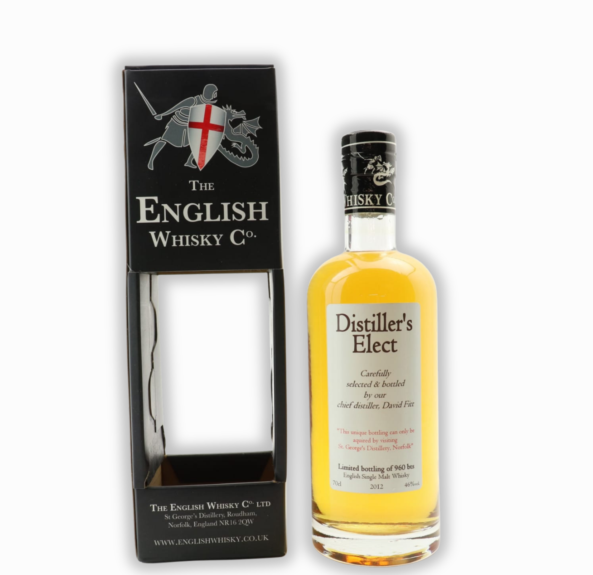 The English Whisky Co. Distiller’s Elect 2012 70cl 46% England Whisky 