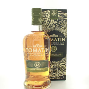 Tomatin 12 Year Old 125th Anniversary – whisky bottle