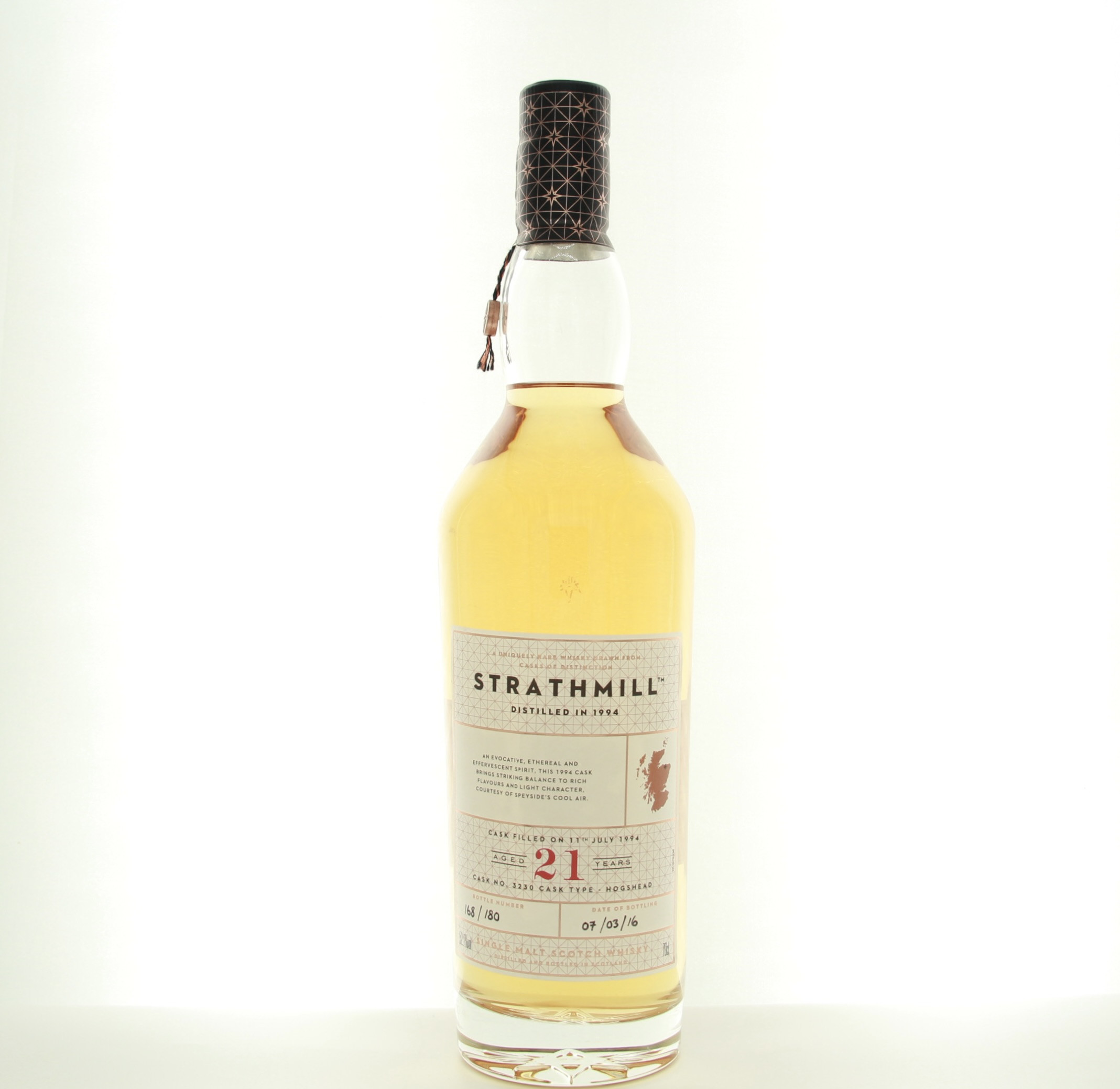 Strathmill 21 Years Old Casks Of Distinction 1994 70cl 52.1% Scotland Speyside Whisky 