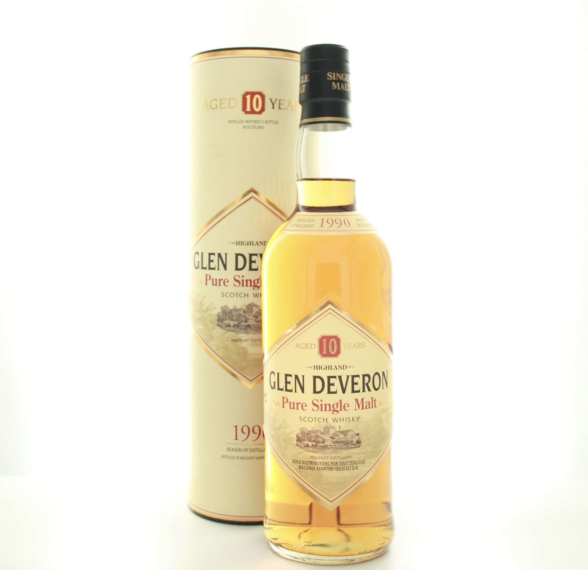 Glen Deveron 1990 10 Year Old 70cl 40% Scotland Speyside Whisky 