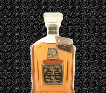 Canadian Club Classic 12 Year Old 1975 â Canadian Club whisky bottle