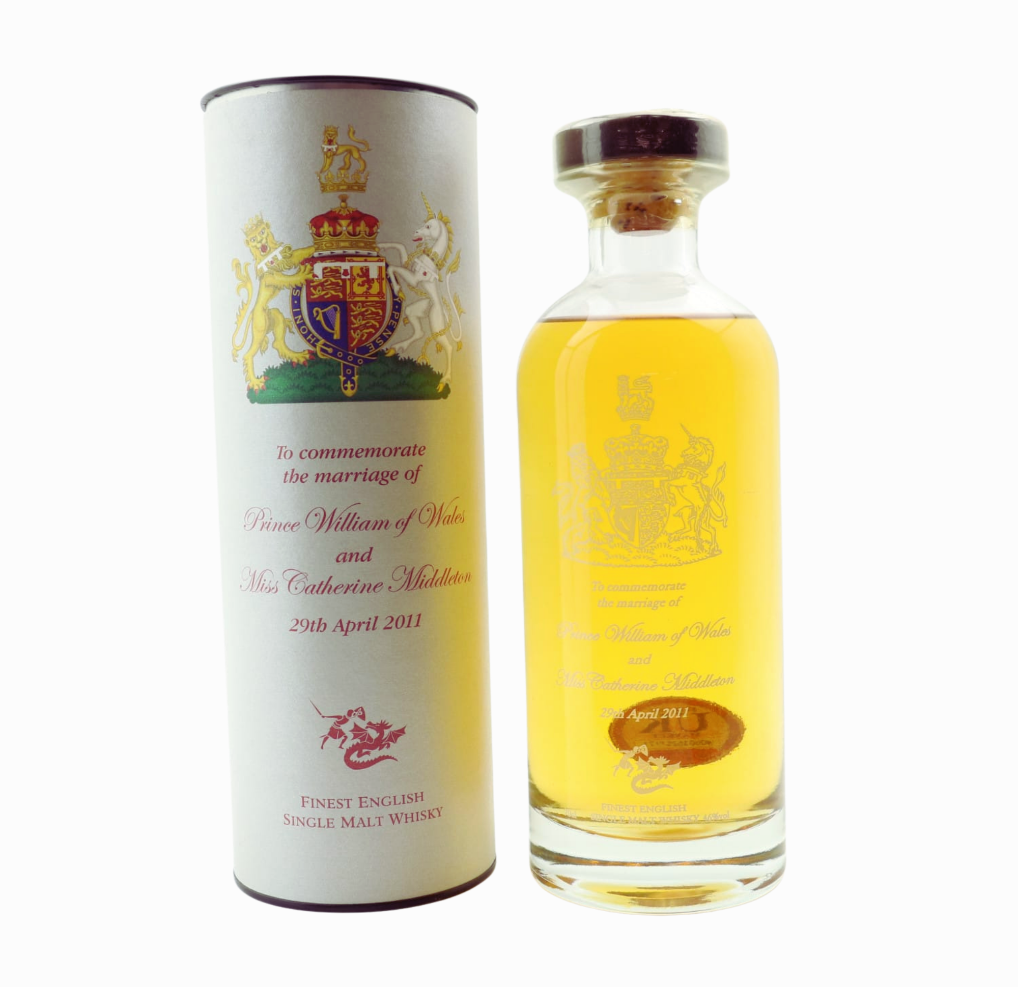 The English Whisky Royal Marriage 2011 Bottling 70cl 46% England Whisky 