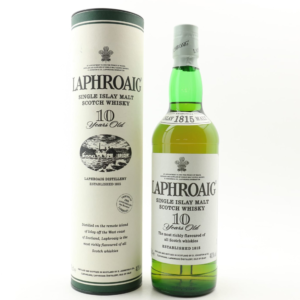 Laphroaig 10 Years Old (2000s Edition) Friends Of Laphroaig 10th Anniversary – whisky bottle