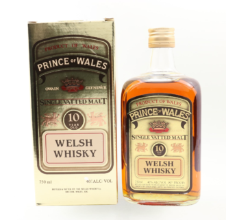 Prince Of Wales 10 Year Old Welsh Malt Whisky (1980's Edition)