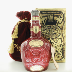 Royal Salute 21 Year Old Ruby Flagon (1980s Edition) 75cl – whisky bottle