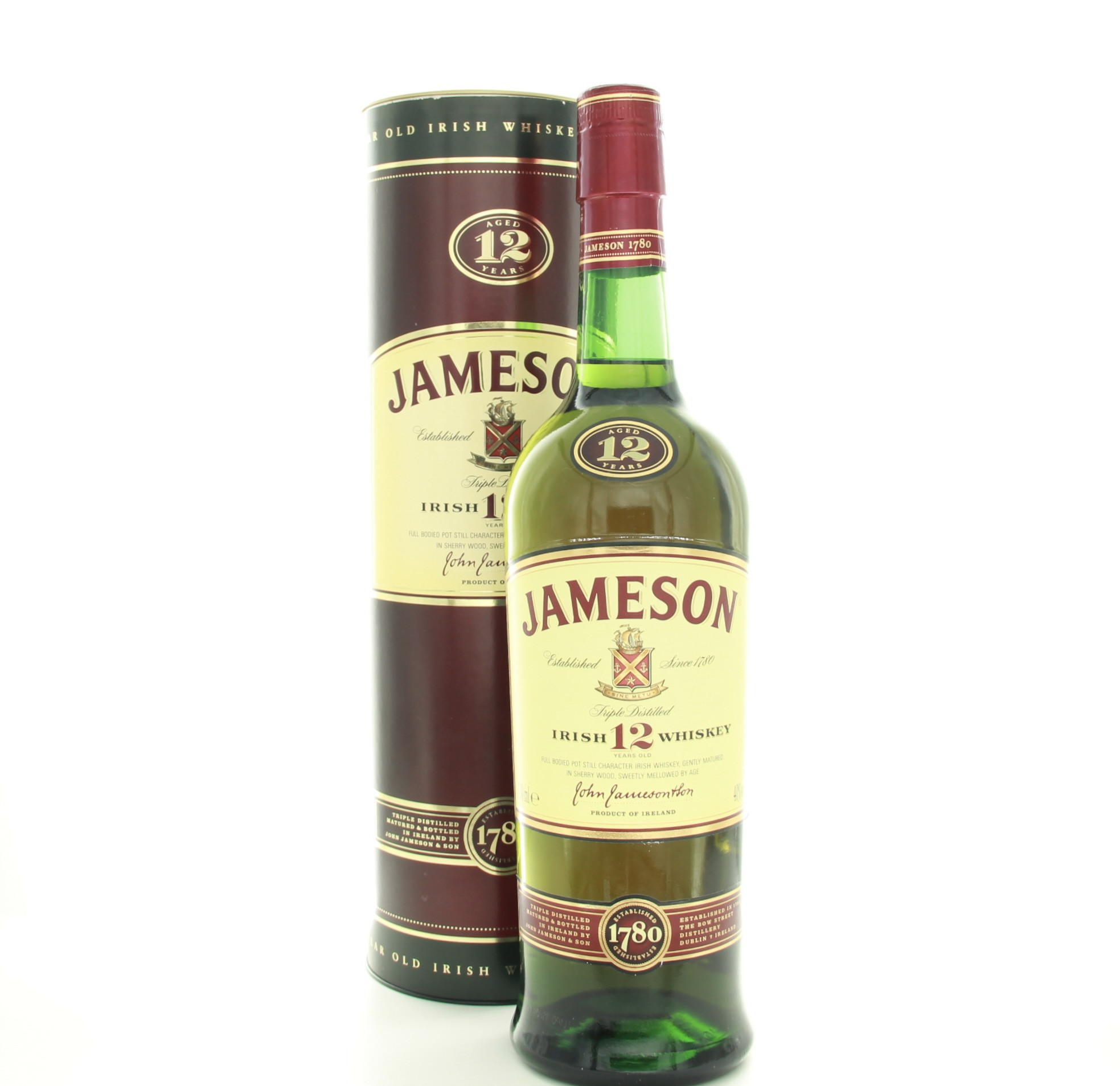 Jameson 12 Year Old (2000’s Bottling) 70cl 40% Dublin Region Ireland Whisky 