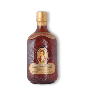 Robbie Burns Famed Old Scotch 75cl – whisky bottle