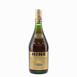 Hine 3 Star De Luxe Bottled 1980s – whisky bottle