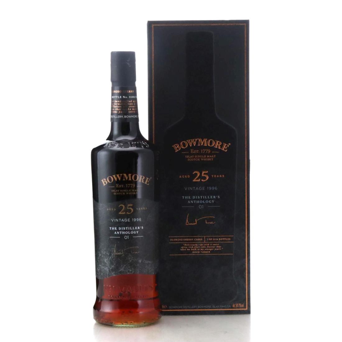 Bowmore 1996 The Distiller’s Anthology 25 Year Old – 01 Whisky 