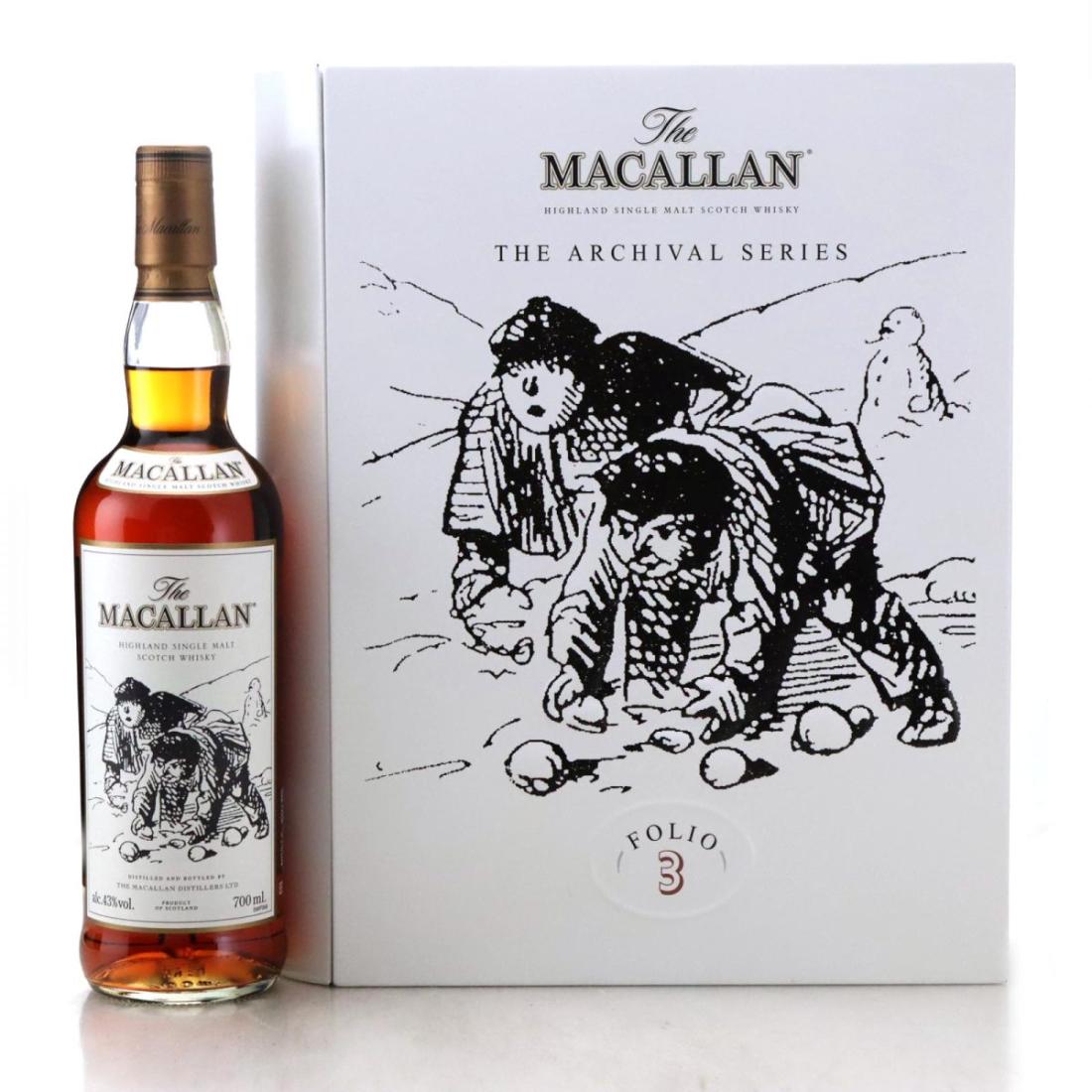 Macallan The Archival Series Folio 3 Whisky 