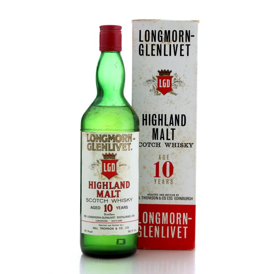 Longmorn 10 Year Old – Hill Thomson & Co Whisky 