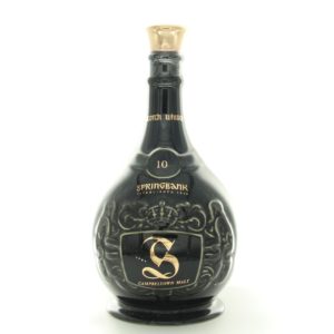 Springbank 10 Year Old – Ceramic Decanter – whisky bottle