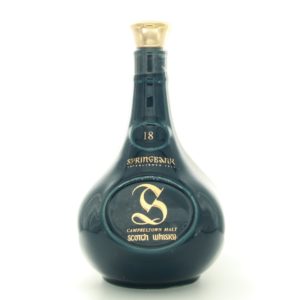 Springbank 18 Year Old Campbeltown Malt (Ceramic Decanter) – whisky bottle