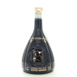 Springbank Campbeltown Malt (Ceramic Round Decanter – Hacienda Publica Edition) – whisky bottle