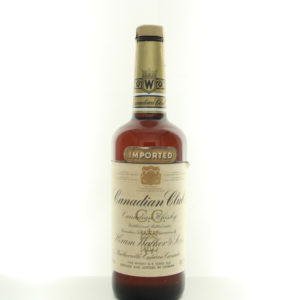 Canadian Club Imported 6 Year Old 1980 – whisky bottle