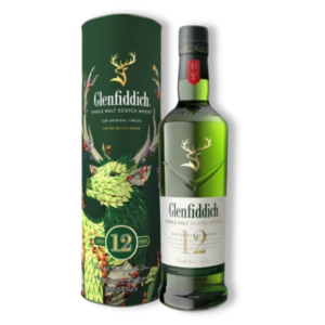 Glenfiddich 12 Year Old - Festive Limited Edition – whisky bottle