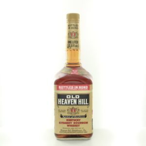 Old Heaven Hill "Bottled in Bond" Gold Label – whisky bottle