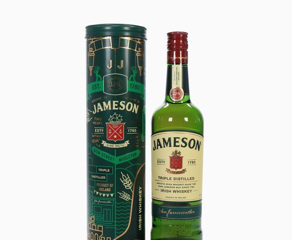 Jameson – Triple Distilled Irish Whiskey Whisky 