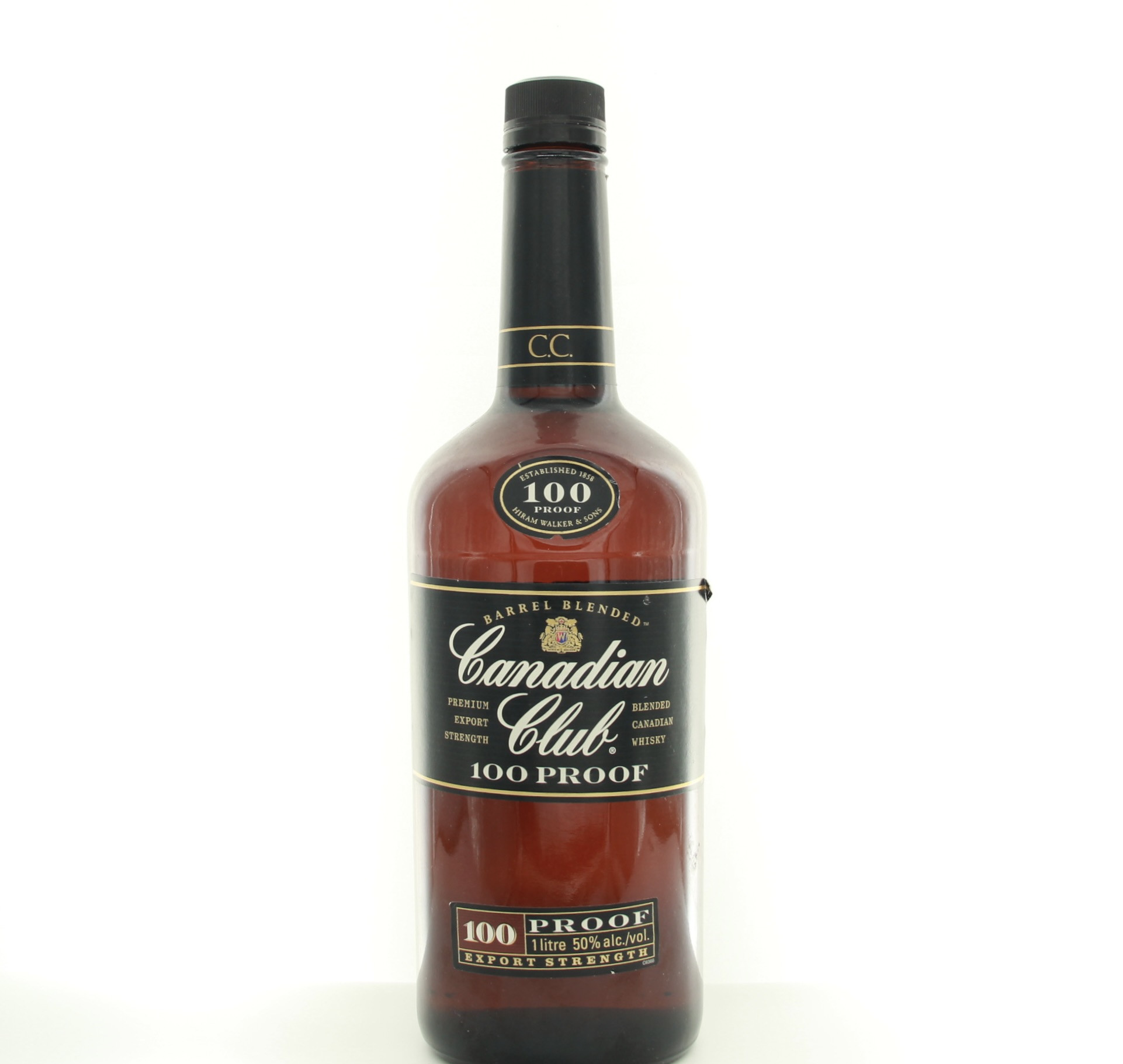 Canadian Club 100 Proof 1lt – whisky bottle