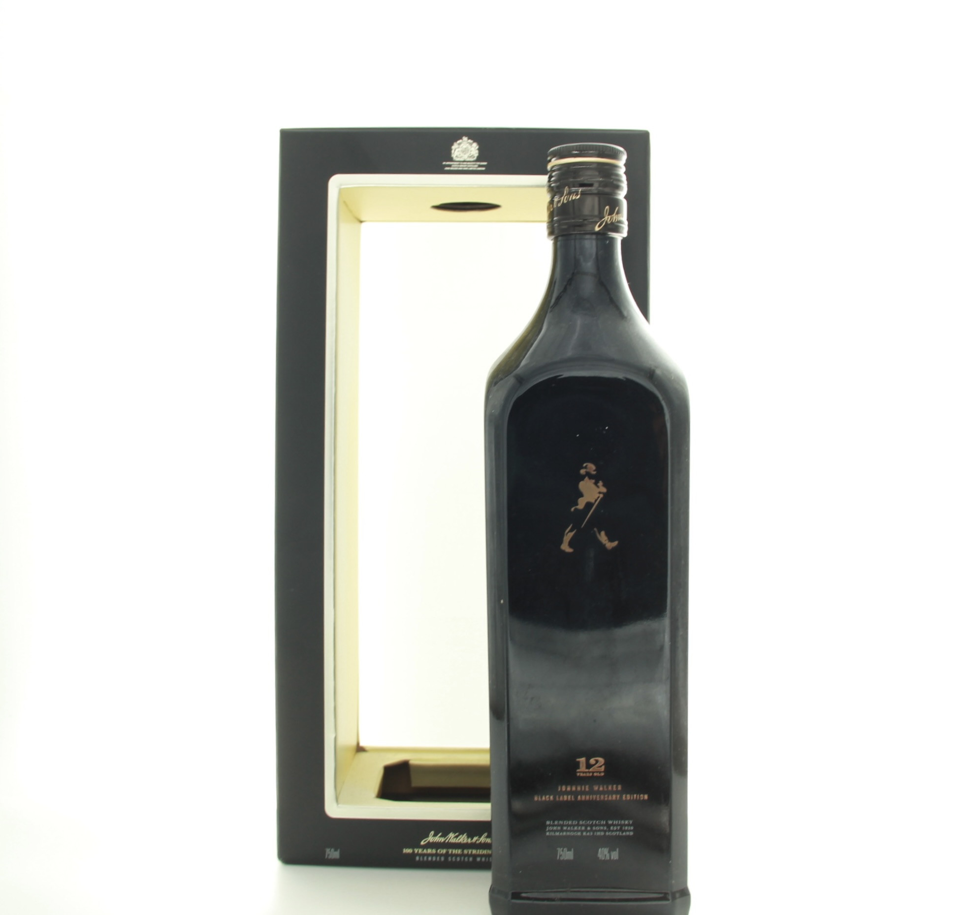 Johnnie Walker Black Label 100th Anniversary Edition 75cl – whisky bottle